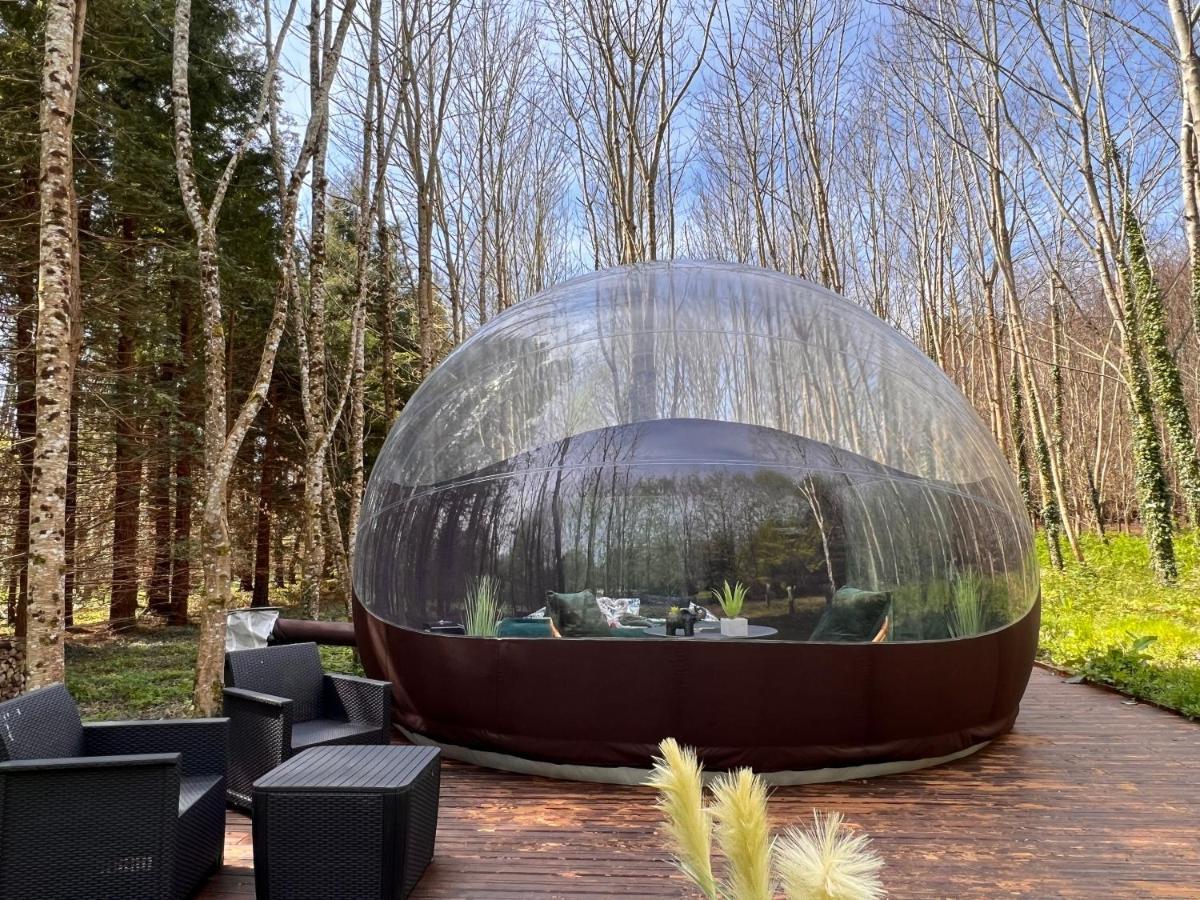 Logement Insolite "Bubble Jungle" Saint-Évarzec Buitenkant foto