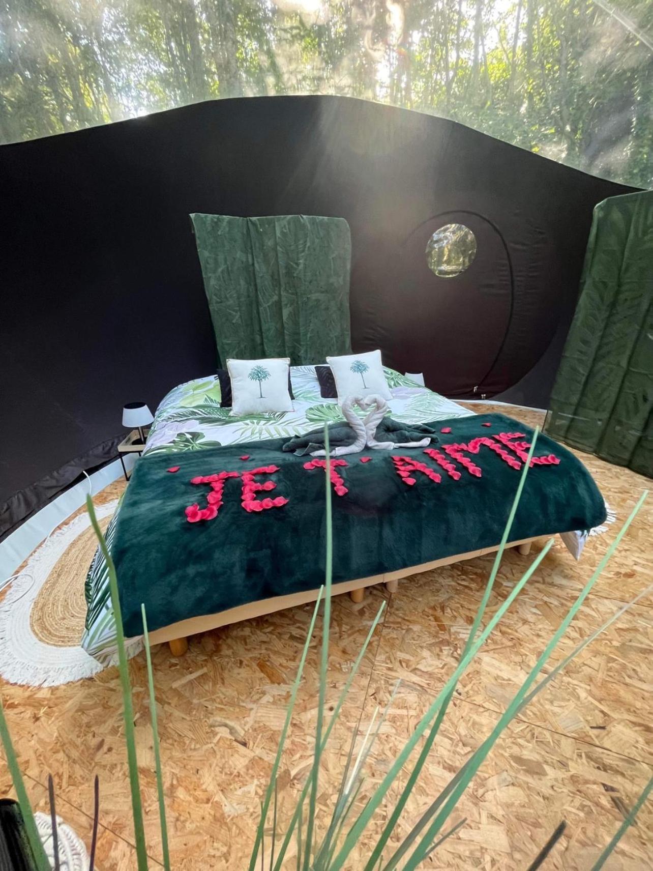 Logement Insolite "Bubble Jungle" Saint-Évarzec Buitenkant foto